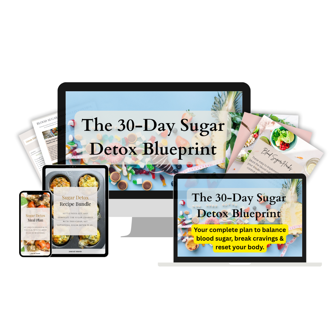 Sugar detox digital guidebook and clean eating meal plan