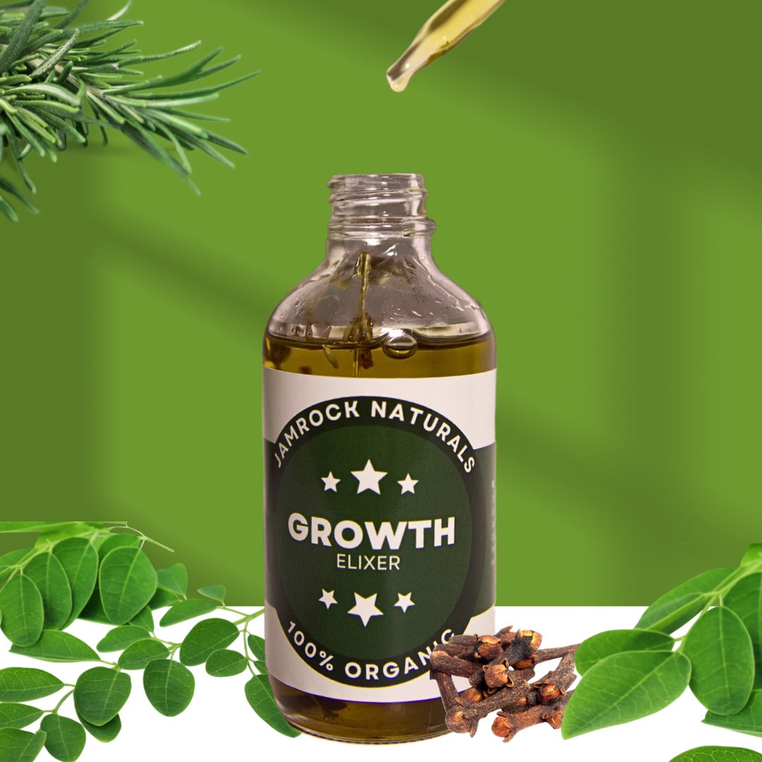 Herbal Hair Growth Elixir - Nourish, Strengthen, and Revitalize, 4 oz