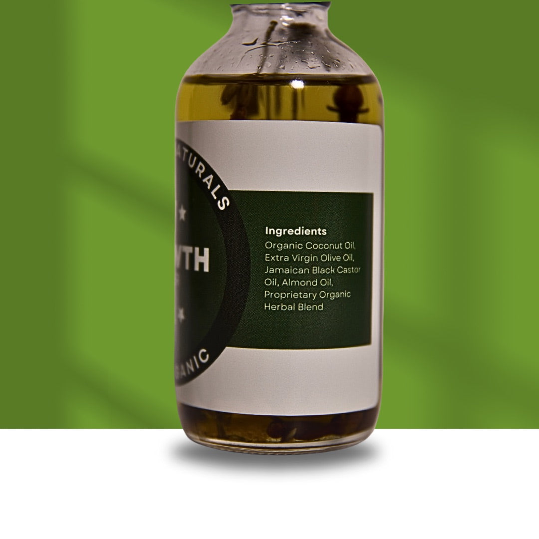 Herbal Hair Growth Elixir - Nourish, Strengthen, and Revitalize, 4 oz