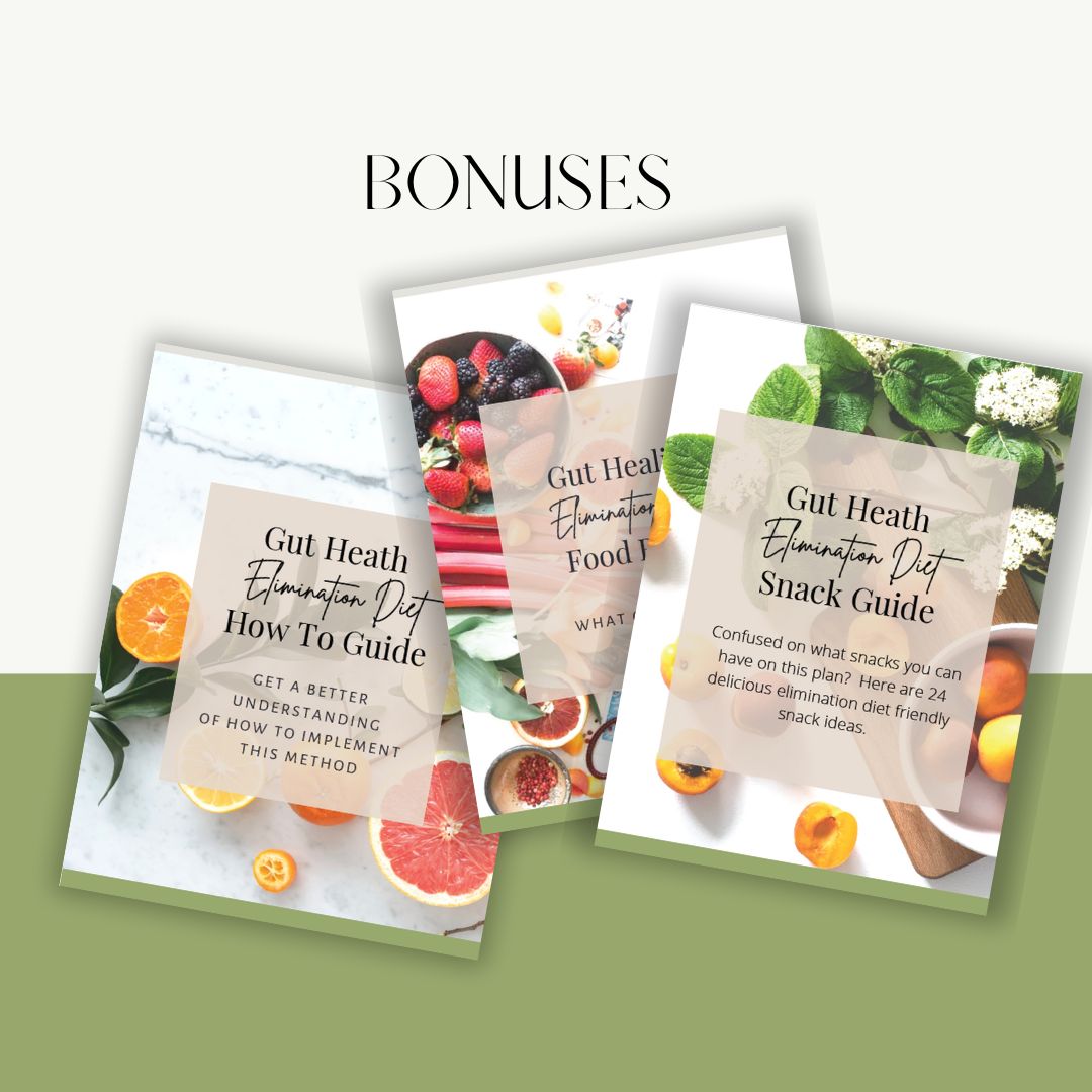 Step-by-step elimination diet guide showing the reintroduction phase in a clean, visual layout.