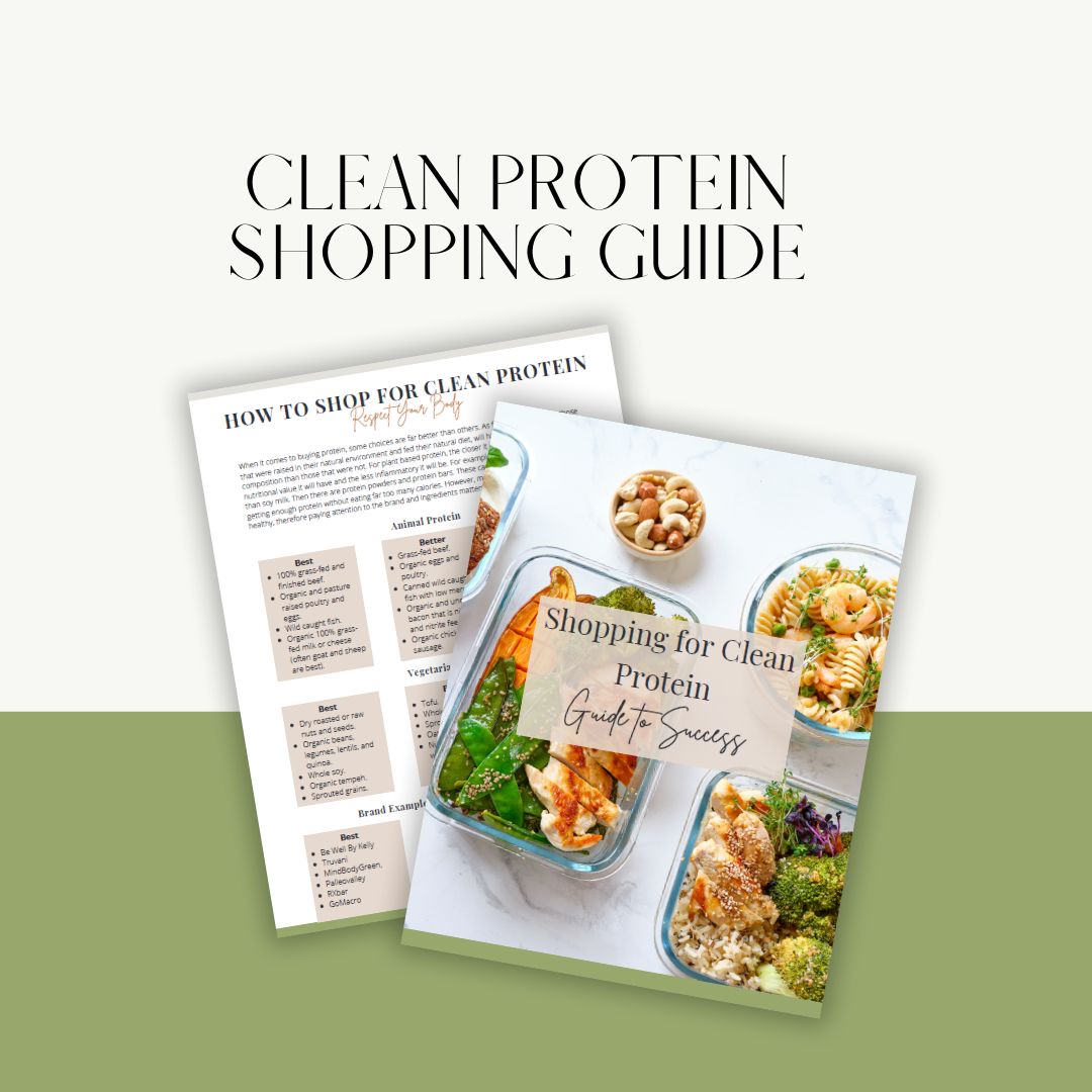 4-week clean eating meal plan with printable grocery list