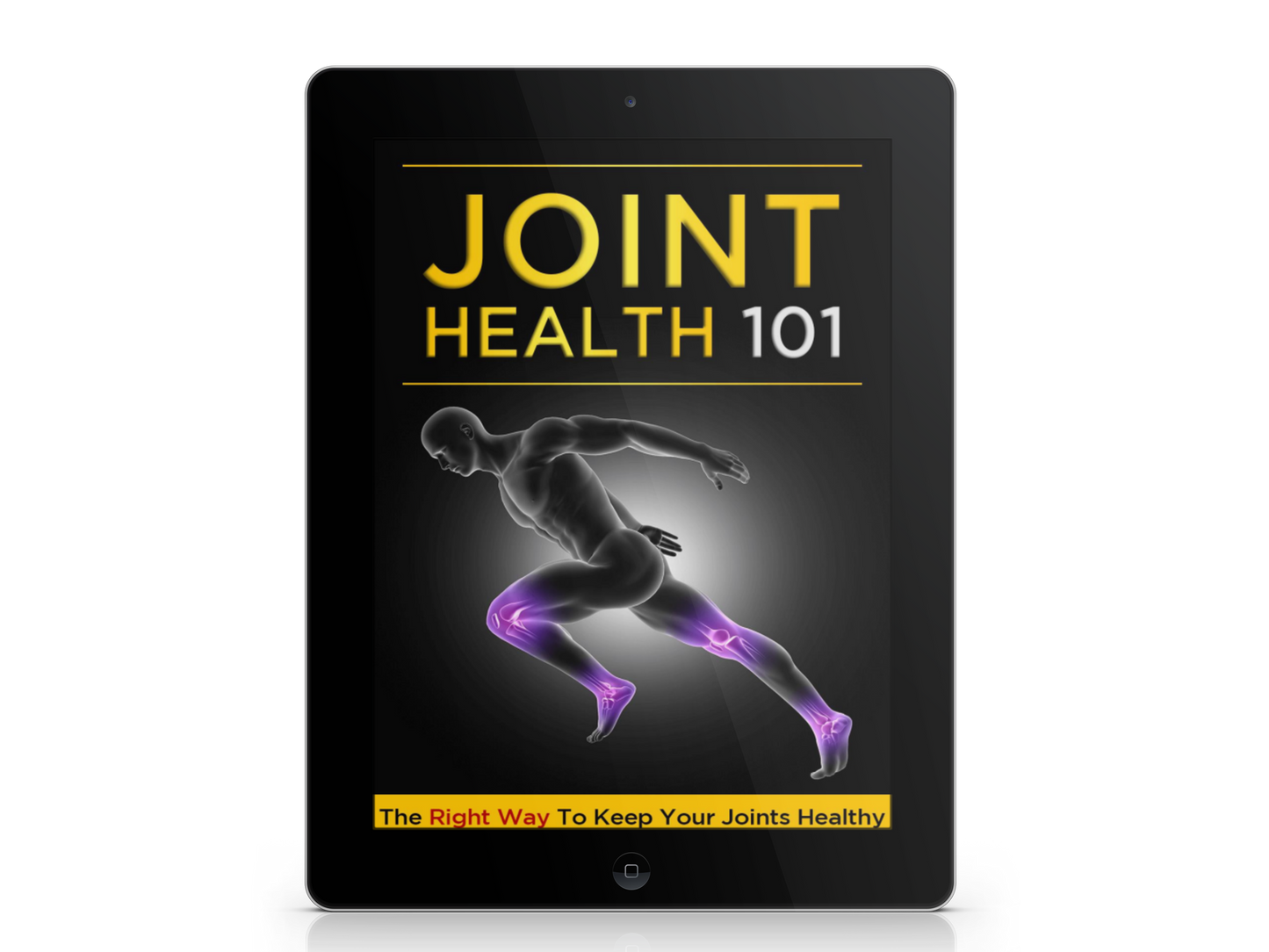 Cover of the Joint Relief 101 eBook featuring natural joint support remedies and mobility solutions.