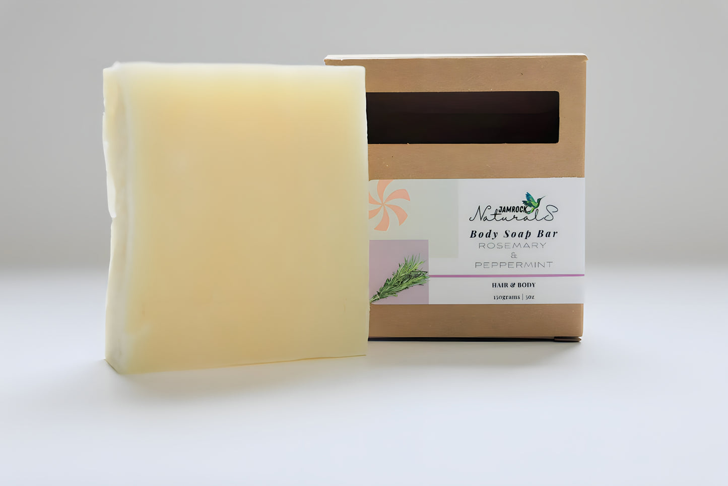 Rosemary Peppermint- Natural Hair, Body & Beard Soap