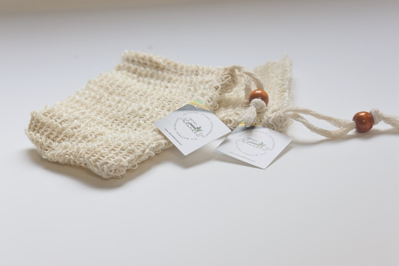 Sisal Soap Saver Pouch