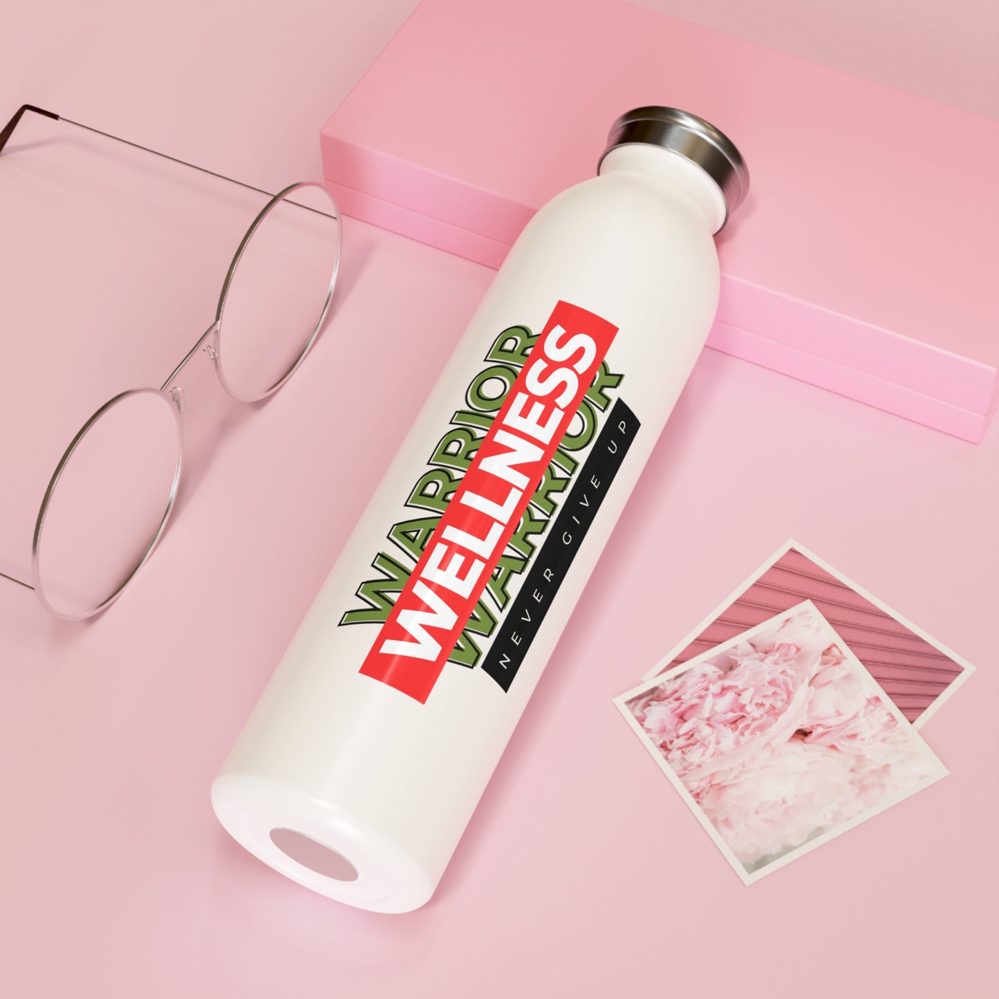 Wellness Warrior Slim Water Bottle