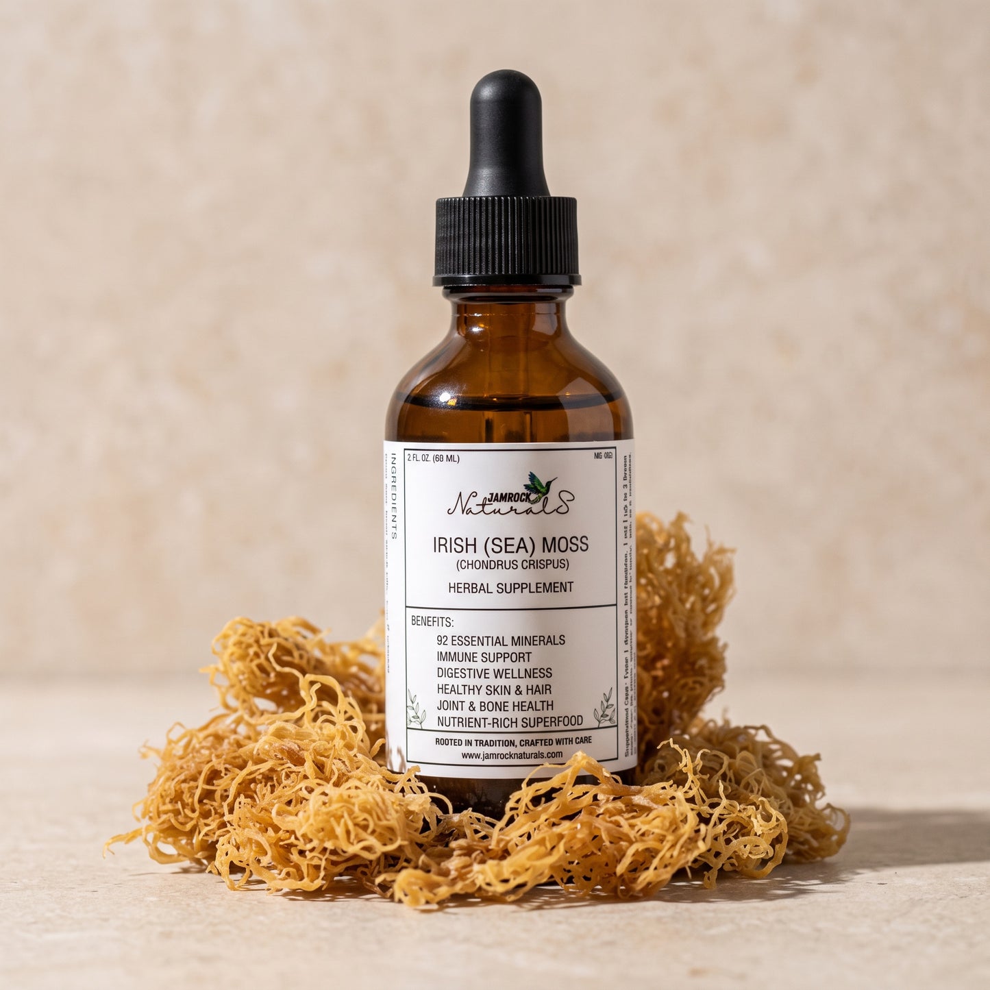 Jamaican Irish Moss Tincture- Nature's Nutrient-Rich Superfood, 2oz