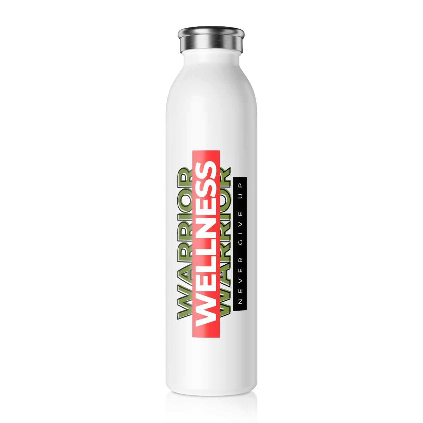 Wellness Warrior Slim Water Bottle