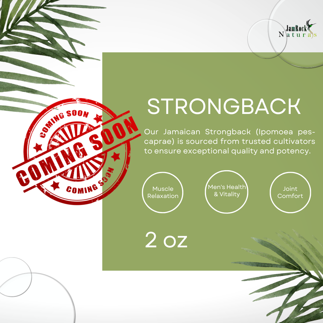 Premium Jamaican Strongback: Strength & Vitality