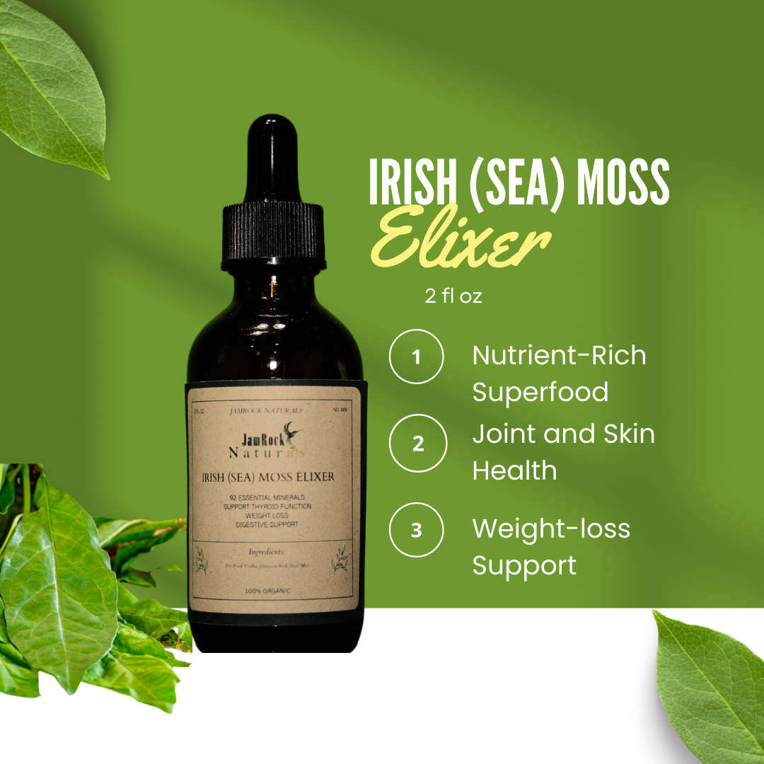 Jamaican Irish Moss Elixir- - Nature's Nutrient-Rich Superfood