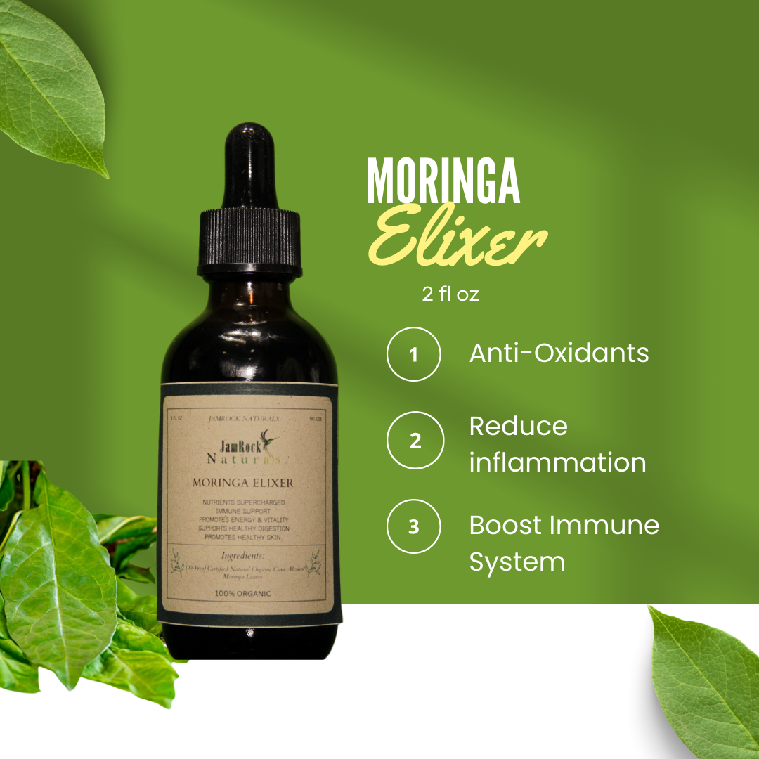 Jamaican Moringa Elixir - Nature's Nutrient Powerhouse