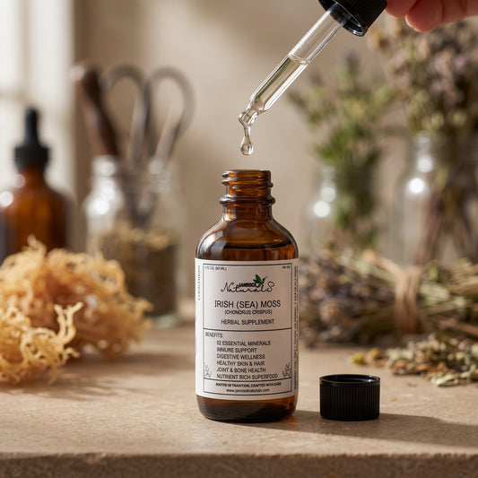 Jamaican Irish Moss Tincture- Nature's Nutrient-Rich Superfood, 2oz