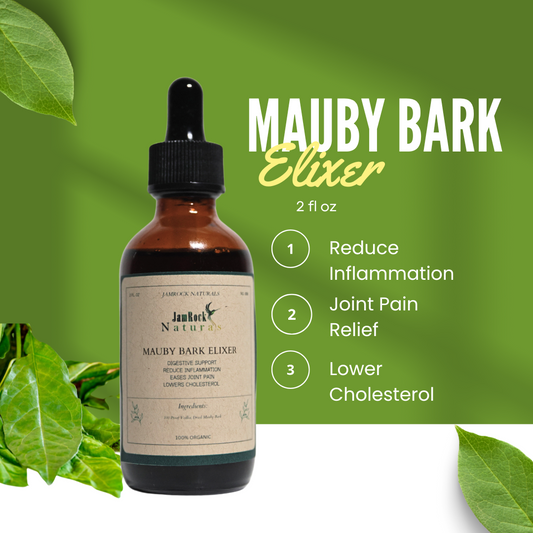 Jamaican Mauby Bark Elixir - Nature’s Wellness Tonic, 2 oz