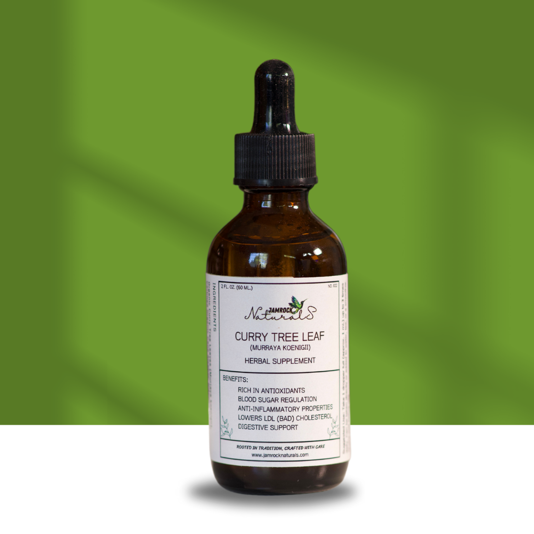 Curry Tree Leaf Tincture - Natural Support for Digestion, Blood Sugar, and Immunity, 2oz