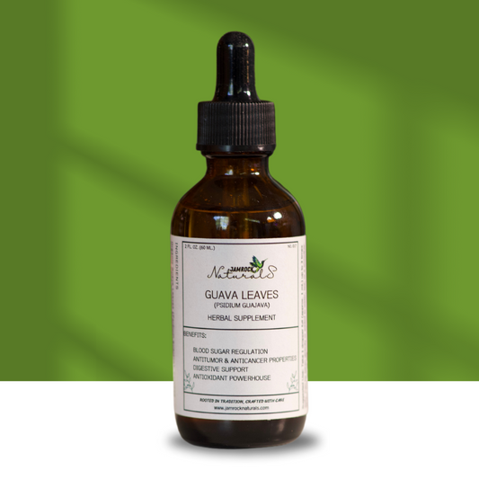 Guava Leaf Tincture - Natural Support for Digestion, Blood Sugar, and Oral Health