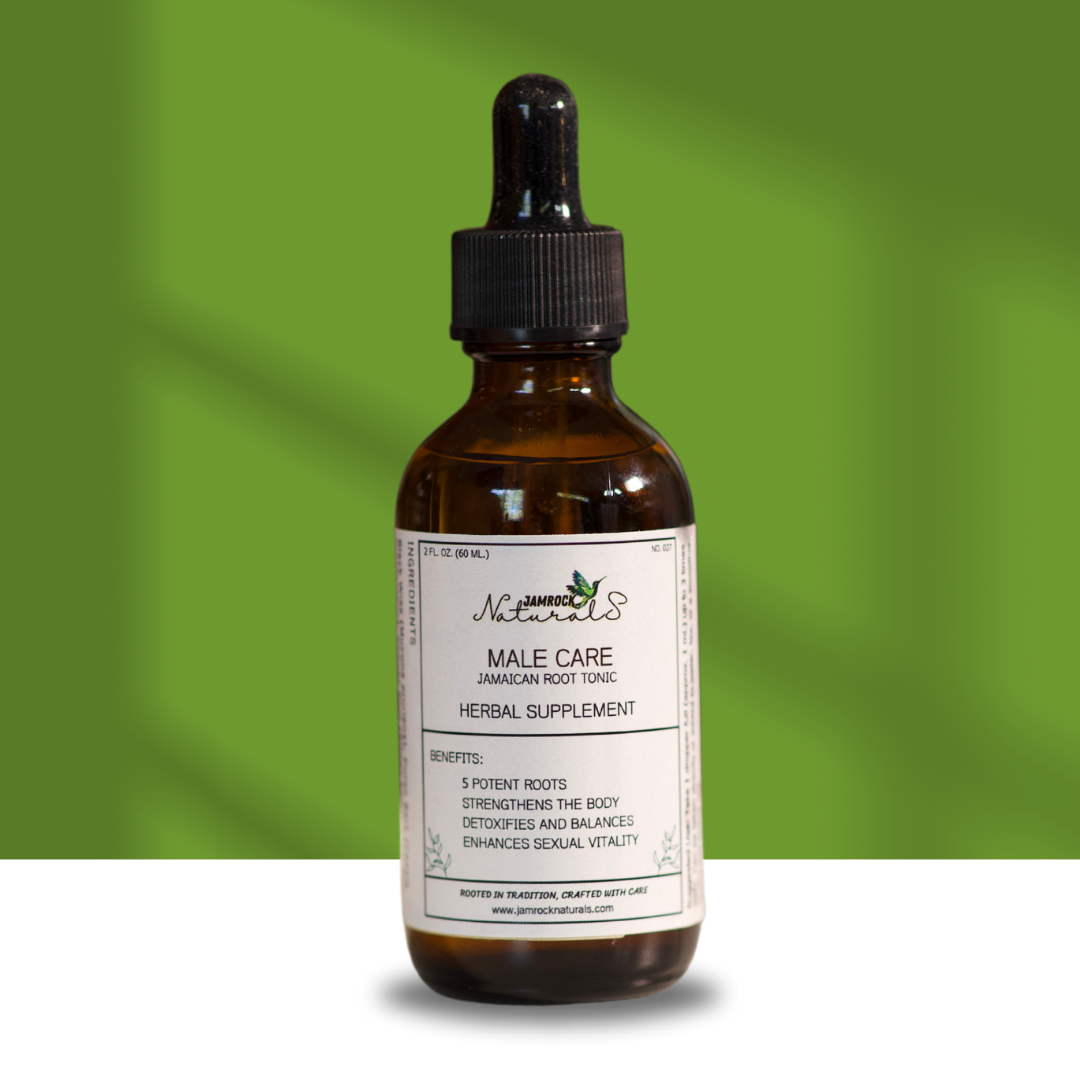 Male Care Jamaican Roots Tonic - Strength & Vitality, 2 oz