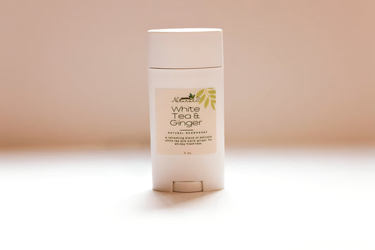 White Tea & Ginger Natural Deodorant