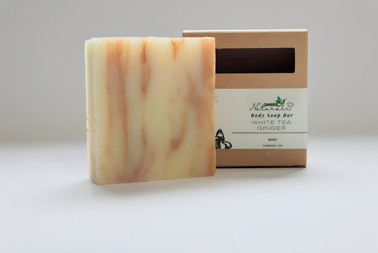 White Tea Ginger Soap - Natural Body Soap